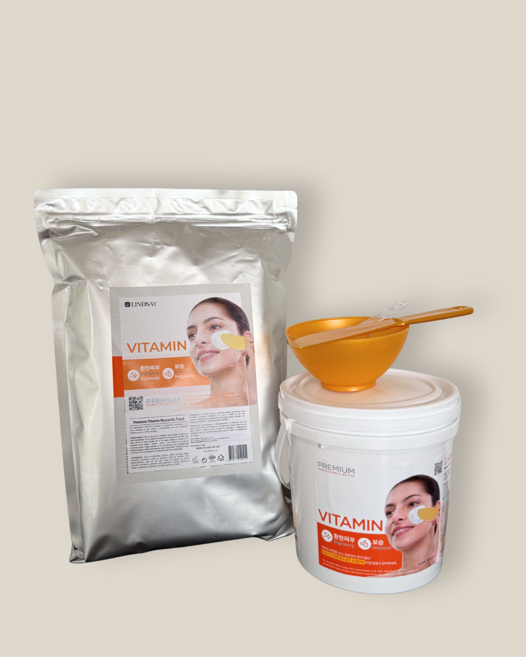 Lindsay Mask Premium VITAMIN Bote + Bolsa