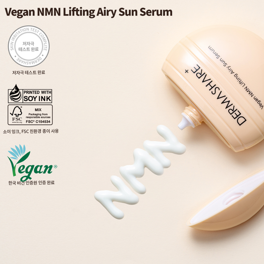 Vegan NMN Lifting Airy Sun Serum DERMASHARE+