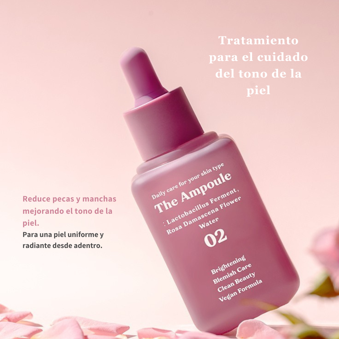 The Ampoule Lactobacillus Ferment, Rosa Damascena Flower Water 02 Dermashare