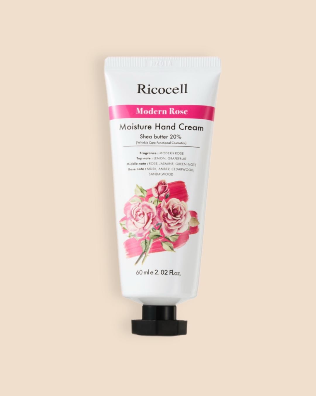 Ricocell Moisture Hand Cream Modern-Rose 60ml