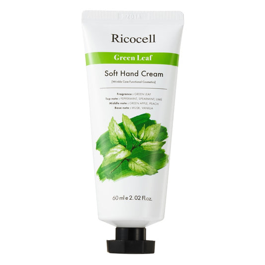 Ricocell Moisture Hand Cream Green-leaf 60ml