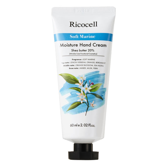 Ricocell Moisture Hand Cream Soft-Marine 60ml