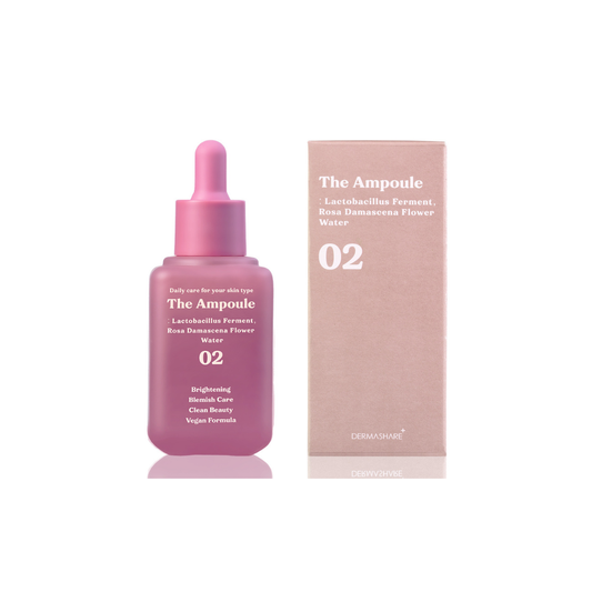 The Ampoule Lactobacillus Ferment, Rosa Damascena Flower Water 02 Dermashare