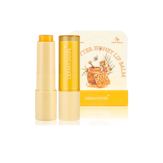 Shea Butter Honey Lip Balm DERMASHARE+