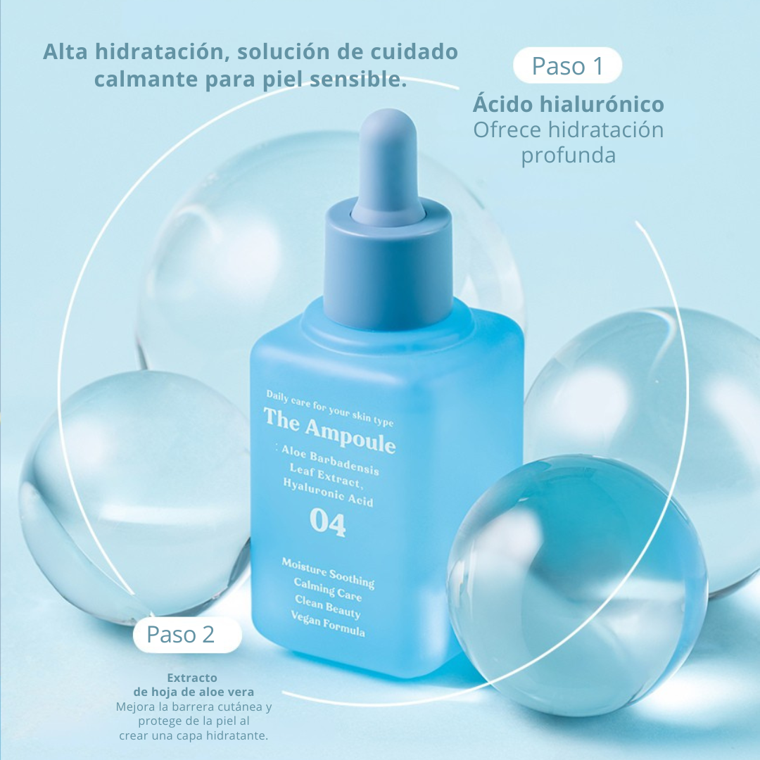 The Ampoule Aloe Barbadensis Leaf Extract, Hyaluronic Acid