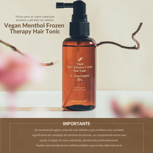 DermaShare Vegan Menthol Frozen Therapy Hair Tonic
