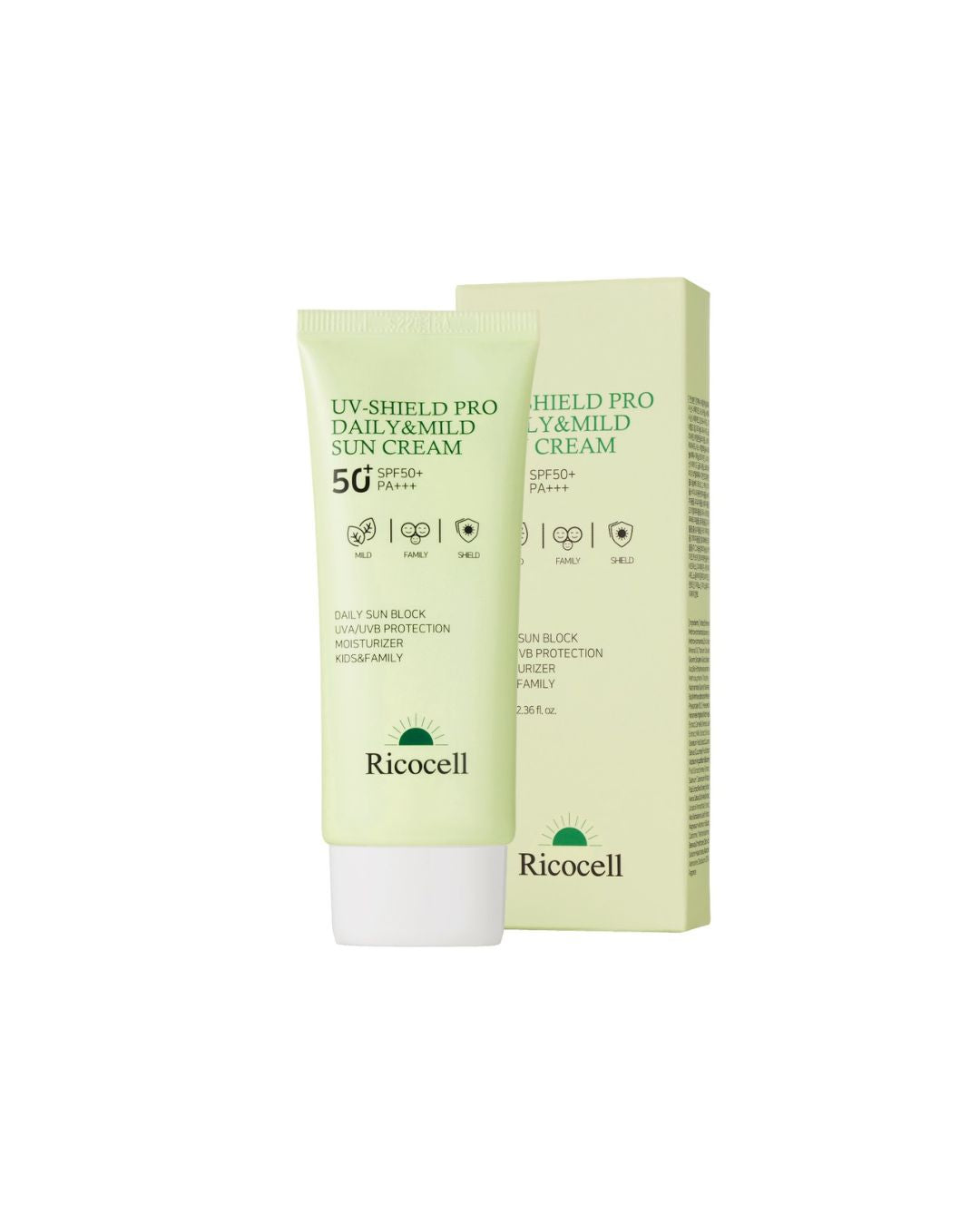 Ricocell UV-Shield Pro Daily&Mild Sun Cream 70ml