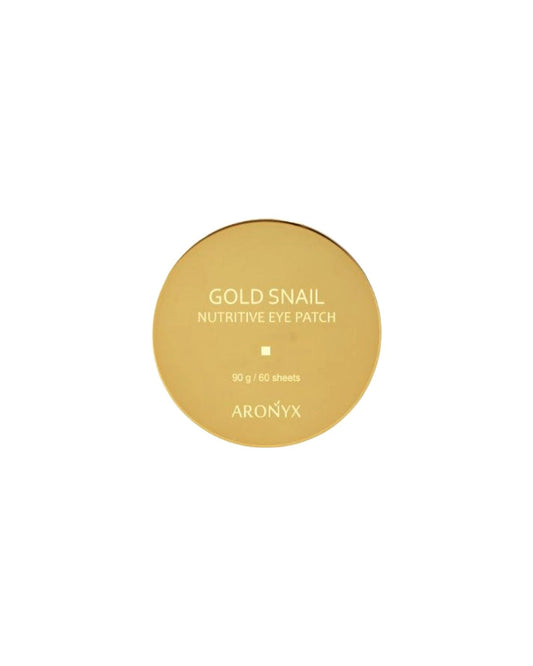 Gold Snail Nutritive Eye Patch Medi Flower ARONYX
