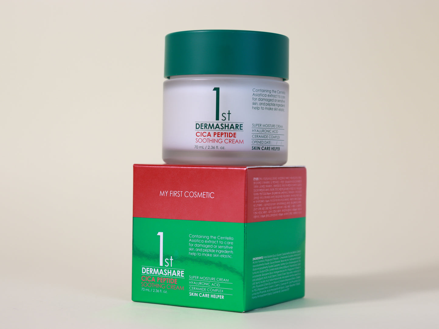 DermaShare First Cica Peptide Shoothing Cream 70ml