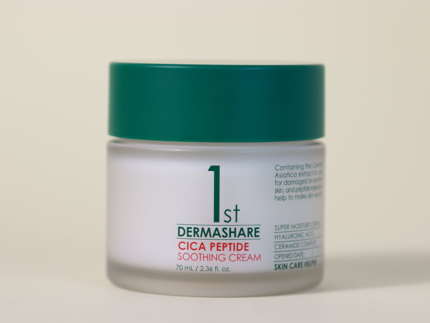 DermaShare First Cica Peptide Shoothing Cream 70ml