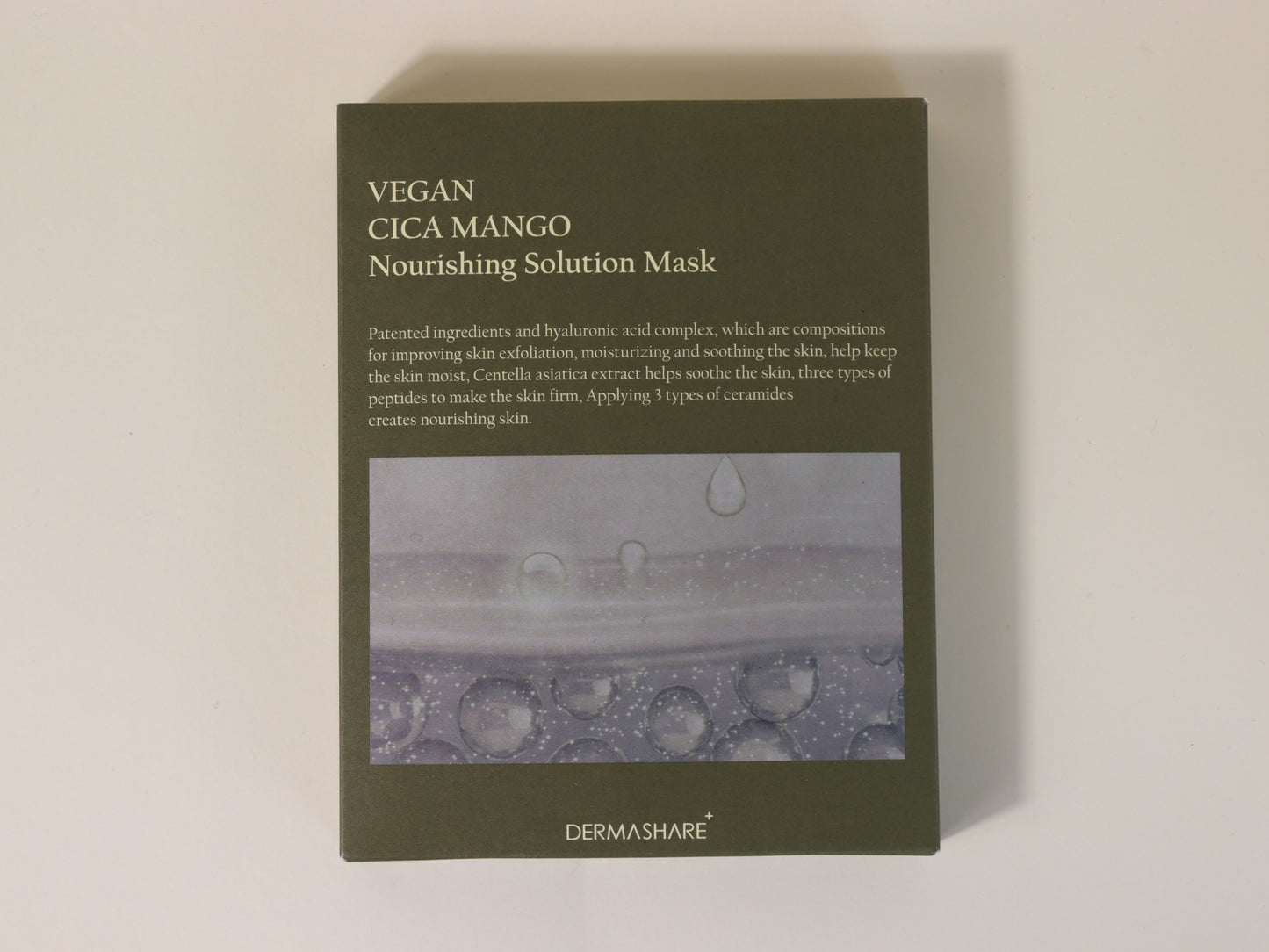 Dermashare Vegan CICA MANGO Nourishing Solution Mask (5 Sheets)