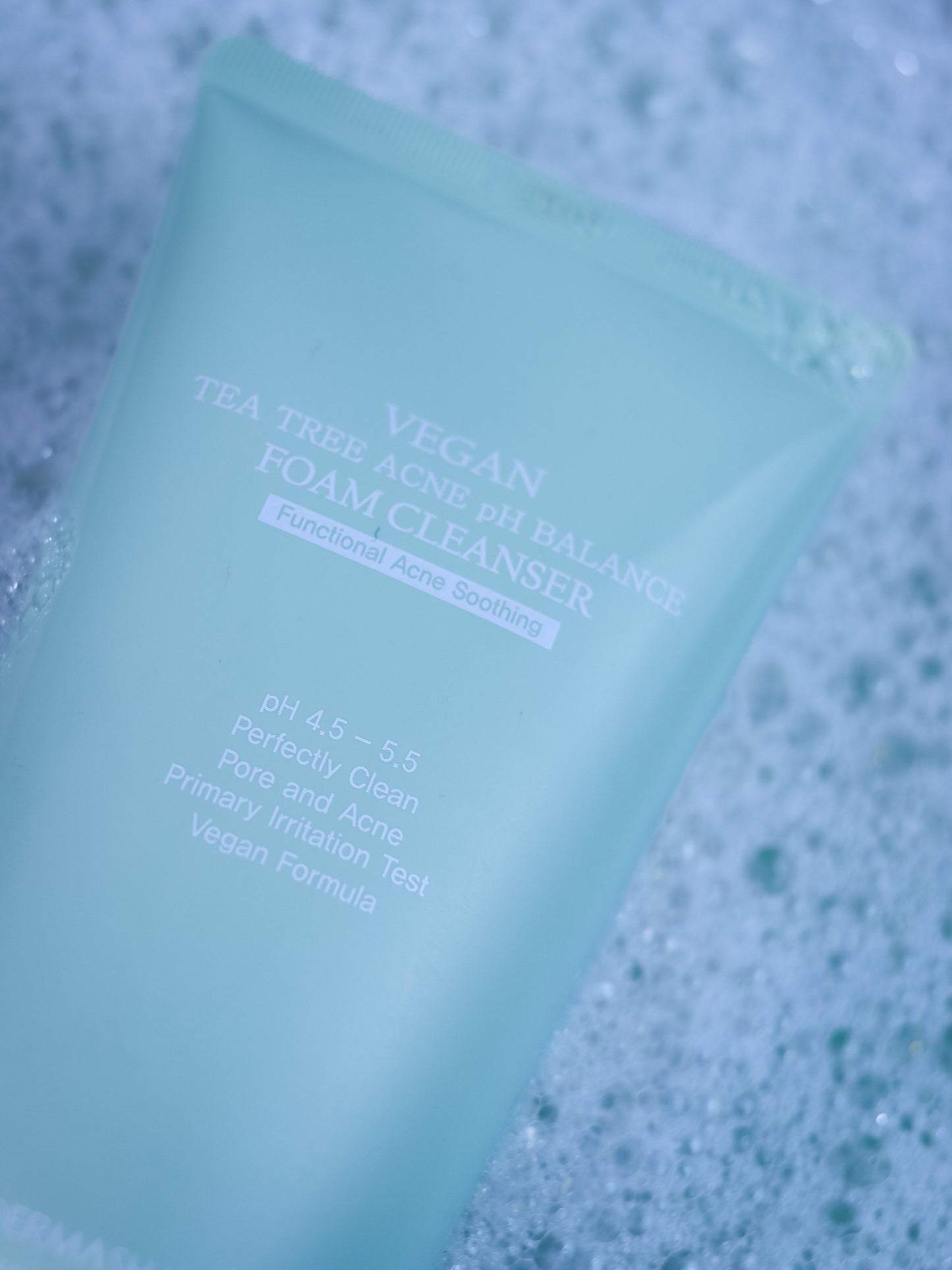 DermaShare Vegan Tea Tree Acne pH Balance Foam Cleanser