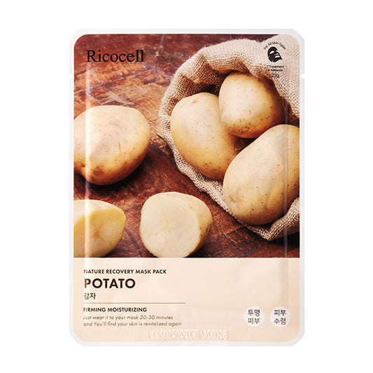 Ricocell Nature Recovery Mask Pack Potato 23g (Pack 10pcs)