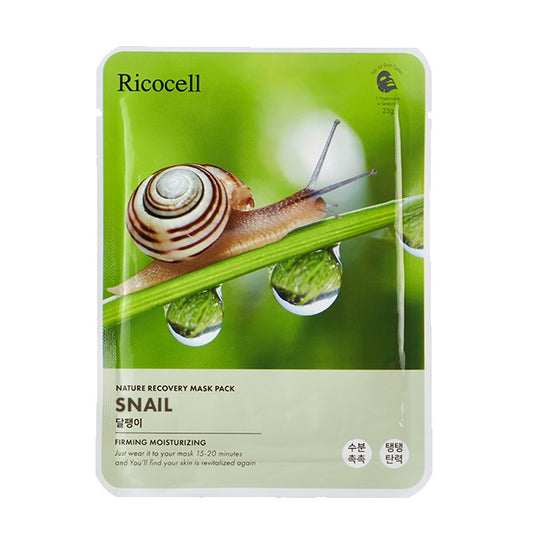 Ricocell Nature Recovery Mask Pack Snail 23g (Pack 10pcs)